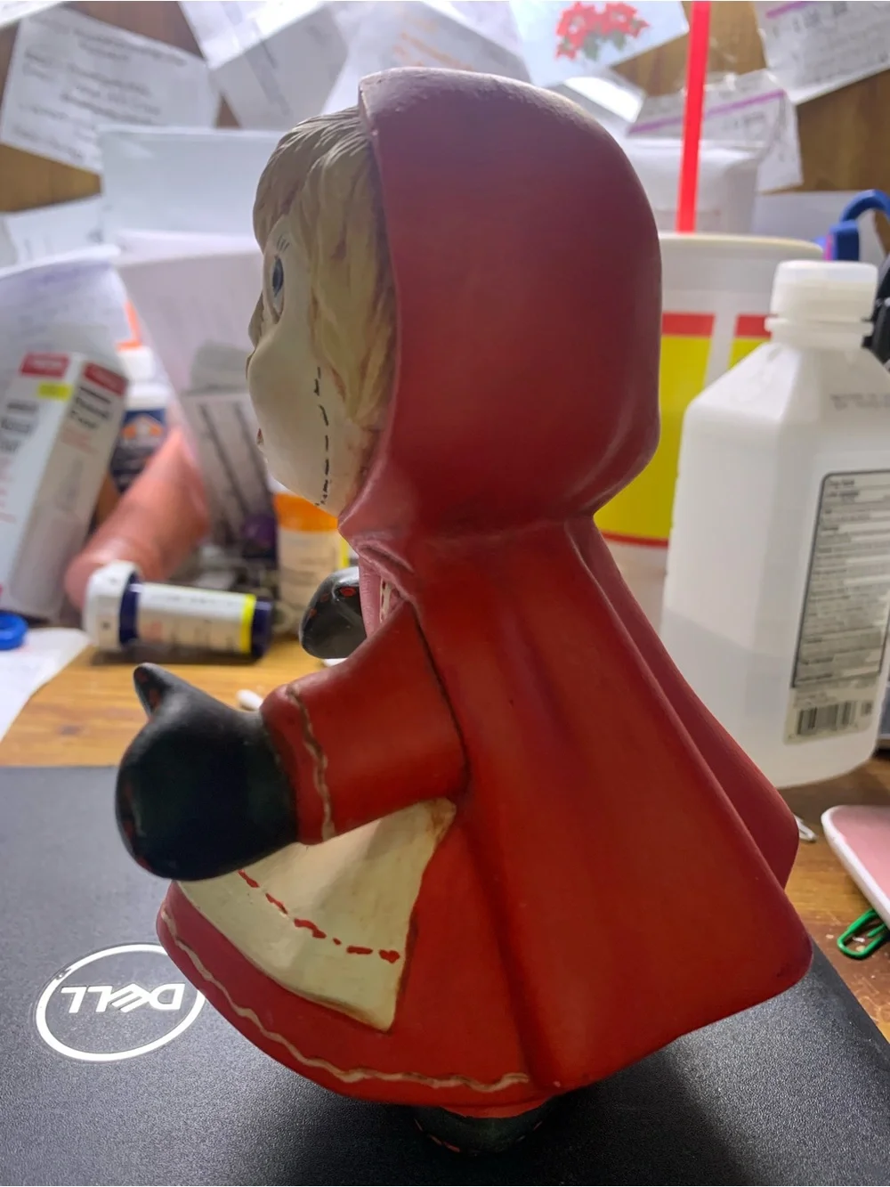 Vintage Red Riding Hood Figurine 1965 Jeannette Clark Johnson